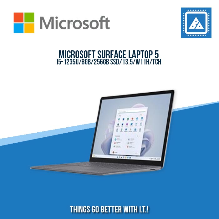 MICROSOFT SURFACE LAPTOP 5 I5-1235U/8GB/1256GB SSD | BEST FOR FREELANCERS LAPTOP MICROSOFT SURFACE LAPTOP 5 I5-1235U/8GB/1256GB SSD | BEST FOR FREELANCERS LAPTOP